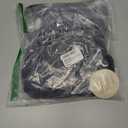 Valiamcep Womens Summer Tank Dress Crewneck Sleeveless Ribbed Knit Slim Fit Bodycon Mini Dresses (Black, M)