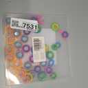 KLT Fidget Toys Bulk for Kids: 50 Pack Texture Spinner Rings - Bulk Fidgets for Students Classroom Prizes - Quiet Sensory for Autism Stress Relief - Goodie Bags Stuffers for Party Favors