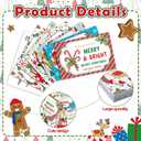 2 x TaoBary 60 Pcs Teacher to Student Christmas Postcards Bulk, 4" x 6"holiday Blank Greetings Notecards for Classroom Gift Exchange Positive Cute School Greetings Cards for Students Parents Teacher