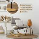 uxcell Felt Strips with Adhesive Backing, 2 Rolls 1" x 193" x 0.06" Anti Scratch Furniture Felt Tapes Self-Stick Pads for Protecting Hardwood Floor, Green