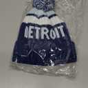 Baseball Team City Beanie, Cuffed Knit Soft Headwear for Women Men Youth, Sports Stylish Winter Hat, Gift for Fans (Blue Red 4)