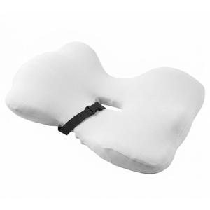 Ergonomic Lumbar Support Pillow for Office Chair and Car Seat, Breathable Memory Foam Lower Back Cushion with Adjustable Strap