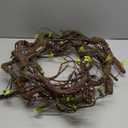 Giegxin 2 Pcs 63 inch Bendable Wall Hanging Tree Branches Artificial Tree Twigs Fake Plants Trunk Garland with Green Leaves for 3D Indoor Outdoor Wedding Garden Home Christmas Decor