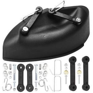 GY20417 48-Inch Mulch Cover Kit Compatible with John D-eere Lawn Tractors for 145 155C L120 L130 LA130 LA140 LA145 LA155 LA165 Mowers