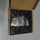 20 Sets 2020 Aluminum Extrusion Corner Brackets - 20 Series 90 Degree Right Angle Connectors with M5 Bolts & Nuts, Compatible with 20/20 80/20 2040 T V Slot Black Aluminum Profiles