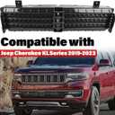 Active Grille Shutter with Actuator Motor Fit for Jeep Cherokee KL Series 2019-2023 Replace 68412008AC