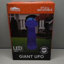 Joiedomi 12 FT Tall Halloween UFO Alien Inflatable Outdoor Decoration, Halloween Blow Ups UFO for Yard Decor with LEDs for Lawn Garden Outside Decoration