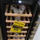 Honeywell 56 Bottle Dual Zone Compressor Wine Cooler Refrigerator, Large Freestanding Wine Cellar For Red, White, Champagne or Sparkling Wine, Digital Temperature Control, Stainless Steel