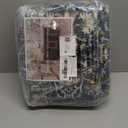 Washable Vintage 2x6 Bathroom Rugs: Soft Carpet with Non-Slip Backing for Hallway Entryway Kitchen Stain-Resistant Bedroom Floor Mat  Gifts for Newlyweds/Household Home Decor (2x6,Floral/Blue)