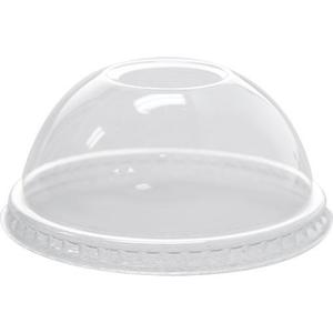 Karat C-KDL78 8oz 10 oz 78mm PET Dome Lids (Case of 1000)