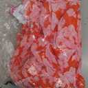 Speechless Girls' Sleeveless Smocked Maxi Sundress (12, Orange/Pink)