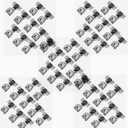 50 Pieces Soft Close 1-1/4" Overlay Cabinet Hinge Cabinet Kitchen Hardware Kitchen Cabinet Door Hinges with Screws 105 Degree 6 Ways 3 Cam Adjustment (50 Pieces)