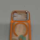 ESR for iPhone 17 Pro Case with Stash Stand, Camera Control Cover Compatible with MagSafe, Military-Grade Drop Protection Magnetic Phone Case, Scratch-Resistant Back Cover, Frosted Orange