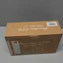 Blue Flameless Candles with Remote, Battery Operated LED Flickering Candles with Timer Sandblasted Glass LED Pillar Candles for Wedding Room Home Summer Ocean Decor (Light Green)