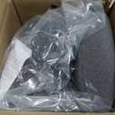 3-in-1 Electric Lumbar Support Pillow for Bed and Chair, Triple Fusion Back Massager with Heated, Vibration and Traction for Lower Back Pain Relief and Spine Support (Dark Gray)