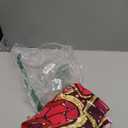 Round Tablecloth with Elastic Edge Valentine Heart Red Fitted Circle Table Cover Wipeable Round Table Cloth for Indoor Outdoor Patio Dining Kitchen Festival Decor for 45-50inch Tables