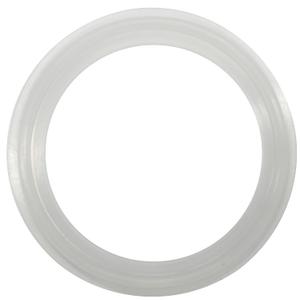 2" Sanitary Standard Tri-Clamp Gaskets (Pack of 20), Clear Silicone