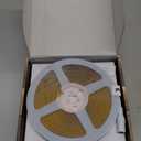 PAUTIX COB LED Strip Light, LED Lights 16.4ft, UL Listed Warm White 2700K Dotless Strip Lights, CRI93+ Super Bright Dimmable 24V Flexible Tape Light with RF Remote, for Cabinets, Kitchen Office Lighting