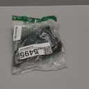 Recessed Power Strip, Black Desktop Power Grommet Socket with Furniture, 2 AC Outlets & 2 USB Ports for Conference Desk,Kitchen,Office,Home,Hotel (9.85 ft)