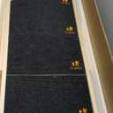 Luciphia Wooden Dog Stairs for Small Dogs 2-in-1 Foldable Dog Steps for Beds Cars Couch Anti-Slip Pet Ramp with 4 Steps Indoor Pet Stairs for Medium Large Older Pets Cats up to 220lbs