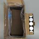 SpaceAid Pull Out Spice Rack Organizer with 20 Jars, Heavy Duty Slide Out Seasoning Organizer for Kitchen Cabinets, with 801 Labels and Chalk Marker, Left Facing