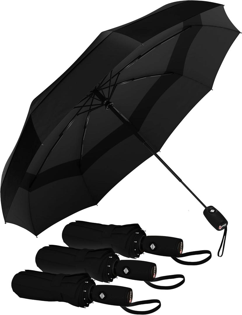 REPEL Windproof Travel Umbrella - Compact & Withstands Winds up to 85MPH , Strongest Premium Auto Folding Umbrella for Rain and Sun - Durable, Light & Portable for Women & Men , Fits Backpack & Cars REPEL Windproof Travel Umbrella - Compact & Withstands Winds up to 85MPH , Strongest Premium Auto Folding Umbrella for Rain and Sun - Durable, Light & Portable for Women & Men , Fits Backpack & Cars