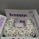 Boppy Nursing Pillow - Firm, Ergonomic U-Shaped Bottle and Breastfeeding Pillow with High Lift for Comfort and Support, Spacious Surface - Pink Garden Flowers