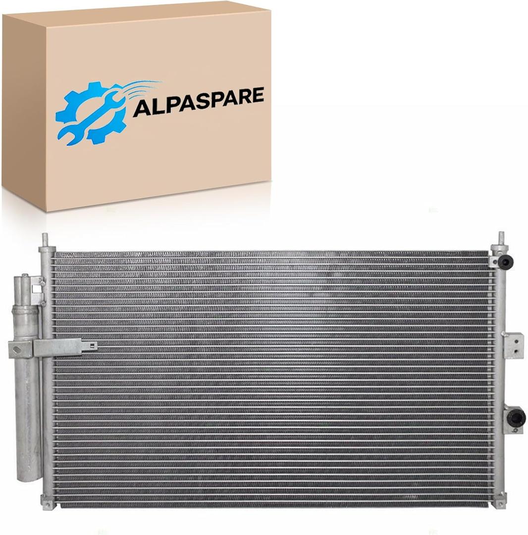 Air Conditioning A/C Condenser Compatible with Honda Civic 1.3L 2006-2009, Civic 1.8L 2006-2011,Civic 2.0L 2007-2011,Acura CSX 2.0L 2006-2011 80102SVAA03