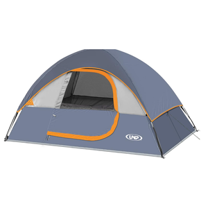 Amazon Basics Camping Tent, 3-Season Dome Design with Rainfly (2 Person)