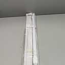 LazBlinds No Tools No Drill 1" Vinyl Mini Blinds, Cordless Blinds for Windows, Light Filtering Horizontal Window Blinds & Shades, 24" W x 72" H, White