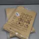 2 x Pack of 35 Paper Bread Bags for Homemade Bread, Paper Bakery Bag for Baked Food Packaging Storage, Large Kraft Paper Bread Loaf Bag with Window Label Seal Sticker included Pack of 35,12.5x8.3x4 Inches