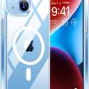 TORRAS for iPhone 13 Case/iPhone 14 Case, [Compatible with MagSafe][Exceeded Military-Grade Protection & Durable] Magnetic Shockproof Anti-Scratch Hybrid Slim Phone Case iPhone 13/14, Clear