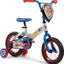 Huffy Paw Patrol Kids' Bikes, Sizes 12/16 Inch, Beginner Rider, Multiple Designs and Color Options, Removable Training Wheels Included, Fun Paw Patrol Graphics