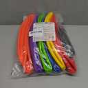 10 Inch Kickball Playground Balls - (Pack of 6) Inflatable Rubber Indoor Outdoor Bouncy Balls for Adults & Kids - Dodgeballs, Kickballs, Four Square and Handballs for School, Gym, with Hand Pump