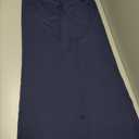 Women's Yoga Pants Wide Leg with Pockets High Waist Casual Sweatpants (Blue, L)