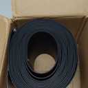 Duzzy Flexible Baseboard Molding Trim, 5 Inch(W) x 20 Feet(L) Peel and Stick Rubber Wall Trim Molding, Self-Adhesive Vinyl Wall Base Cove Base