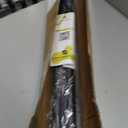 Tension Curtain Rod 51-165 Inch, Extra Long Curtain Rod No Drilling for Window or Bathroom, Outdoor Curtain Rods for Patio, Easy to Install, Never Rust, Rod Diameter 1.26 Inches-Black
