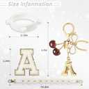 Cute Letter Charms Set Compatible with 24oz 32oz 40oz Owala Water Bottle, Owala Kids, Owala Coffee Tumbler, Owala FreeSip, Includes Handle Strap, for Owala Accessories and