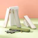 Black pencil case, Small pencil pouch, School Accessories, Pen pouch for men with zipper.