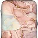 Pink Gold Marble Luggage Cover Elastic Washable Stretch Suitcase Protector Anti-Scratch Travel Suitcase Cover for Kid and Adult XL (29-32 inch suitcase)