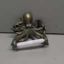 Old River Outdoors Decorative Swimming Octopus Toilet Paper Holder Bronze Finish