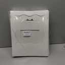 Bakepacker 20pcs White Pie Boxes 12x12x3 inches Easy Assemble Macaroon Cookie Boxes Bakery Boxes with Window for Bakery (Auto-pop Up)