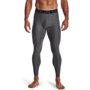 Under Armour Men's HeatGear Armour Leggings , Carbon Heather (090)/ Black, Medium