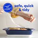 Stretch-Tite Wrap'n Snap 7500 Dispenser, Easy Refill and Cutter for Plastic Wrap