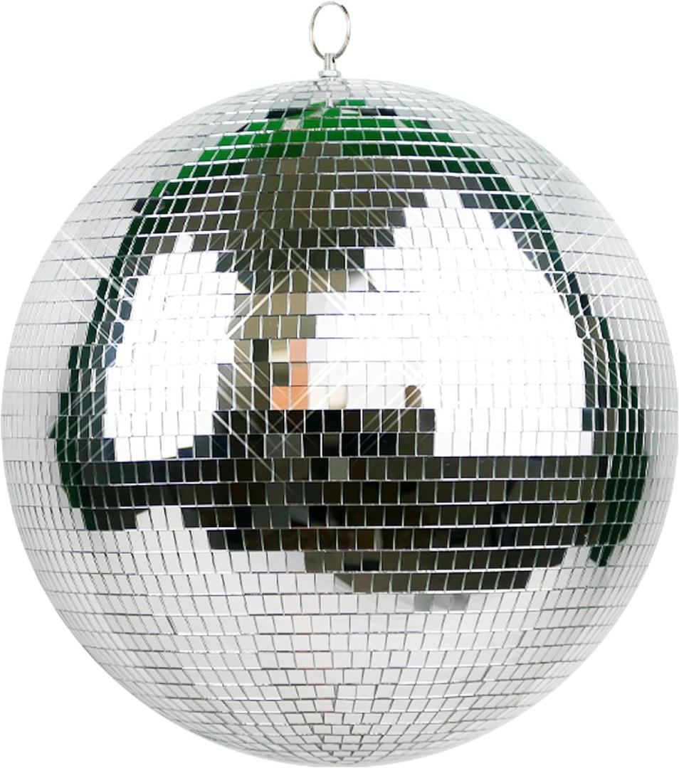 Youdepot 16-Inch Large Disco Ball  Big Hanging Mirror Ball Disco Ball Decor for Disco Party Decorations, Weddings, Events, Disco Christmas Decor, and Home Celebration