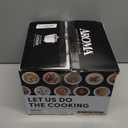 AROMA Rice Cooker, 3-Cup (Uncooked) / 6-Cup (Cooked), Small Rice Cooker, Oatmeal Cooker, Soup Maker, Auto Keep Warm, 1.5 Qt, White, ARC-363NG