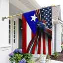 FLAGWIX Puerto Rico Flags - Puerto Rican American Flag - Decorations For Home, Outside, House Flag 30x40 - Double Sided Heavy Duty Canvas - Decorative Outdoor Flags