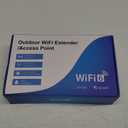 AX3000 WiFi Extender Signal Booster Outdoor WiFi 6 Extender, Wireless Gigabit Access Point Outdoor, IP67 Weatherproof, Passive PoE, for Starlink, Garage, Farm, Yard, RV, Campsite