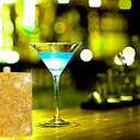 Cute Flask for Woman Bling Diamond Sparkly Gold Drinking Flask with Funnel for Whiskey Beer Alcohol for Travel Cruise Party8OZ) (1 PCS)