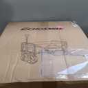 EchoSmile Wagons Carts Foldable Heavy Duty 350Lbs Capacity, Black